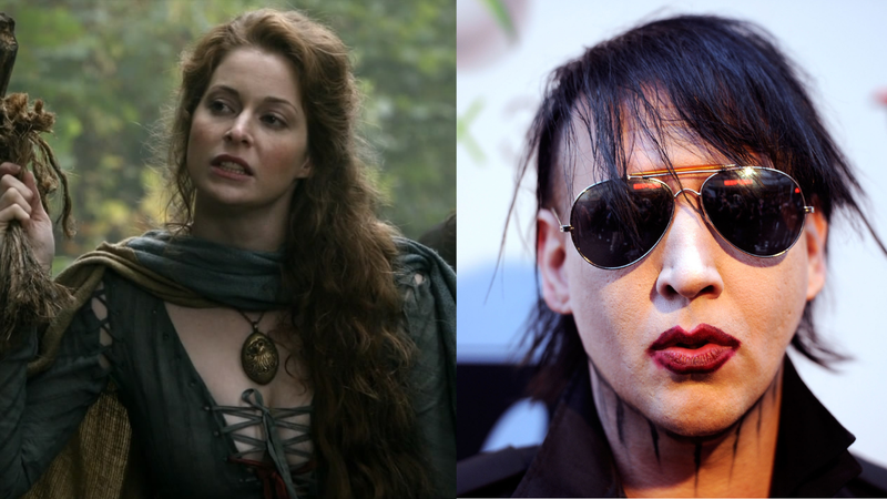 Esmé Bianco (Foto: Divulgação / HBO), Marilyn Manson (Foto: Getty Images)