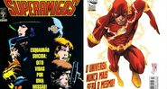 Esquadrão Suicida e Flash (Foto 1: Divulgação/Editora Abril | Foto 2: Divulgação/Panini)