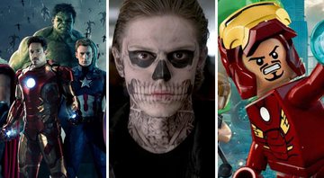 Vingadores: Era de Ultron, American Horror Story e Lego (Fotos de divulgação)