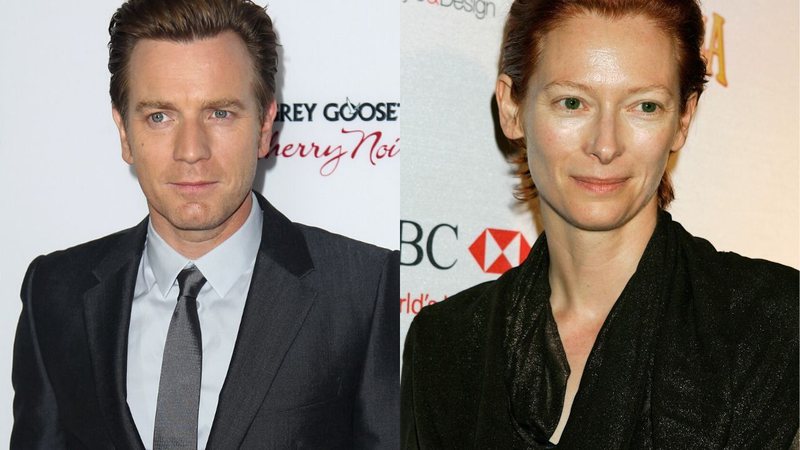 Ewan McGregor e Tilda Swinton (Foto 1: AP Images/ Foto 2: Carolyn Kaster/AP Images)