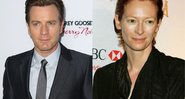 Ewan McGregor e Tilda Swinton (Foto 1: AP Images/ Foto 2: Carolyn Kaster/AP Images)