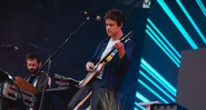 Ben Goldwasser e Andrew VanWyngarden do MGMT (Foto: Fabricio Vianna)