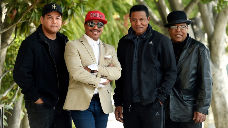 Da esquerda para a direita: Taj, Marlon, Jackie e Tito Jackson (Foto:Chris Pizzello/Invision/AP/REX/Shutterstock)