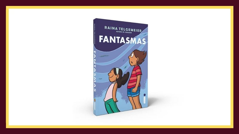 "Fantasmas" é uma história que vai deixar sua hora da leitura ainda mais divertida - Reprodução/Intrínseca