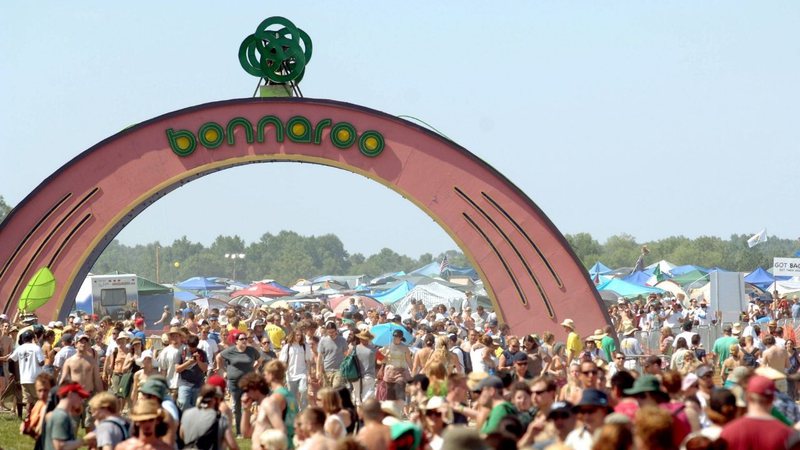 Festival Bonnaroo em 2006 (Foto: Getty Images /Jeff Gentner)