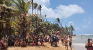 Público do Festival Tribal Gathering (Foto: Reprodução/Instagram)