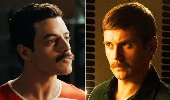 Freddie Mercury e Paul Prenter no filme Bohemian Rhapsody (Foto: FOX/Divulgação)