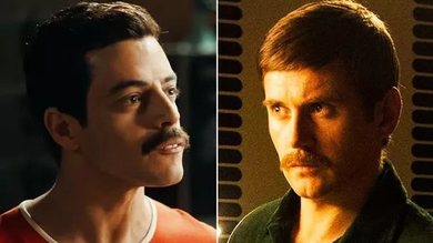 Freddie Mercury e Paul Prenter no filme Bohemian Rhapsody (Foto: FOX/Divulgação)