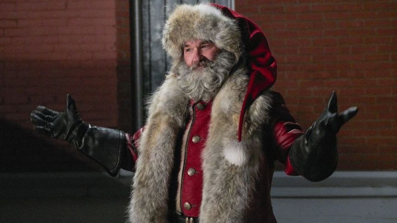 Kurt Russell como Papai Noel em Crônicas de Natal