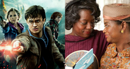 Montagem de Harry Potter e as Relíquias da Morte - Parte 2 (Foto: Reprodução Warner Bros.) e Histórias Cruzadas (Foto: Reprodução/Dreamworks)