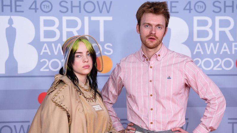 Billie Eilish e Finneas (Foto: Joe Maher/Correspondente)