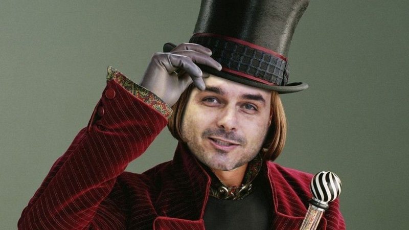 Flávio Bolsonaro foi apelidado de Willy Wonka (Foto: Reprodução / Twitter)