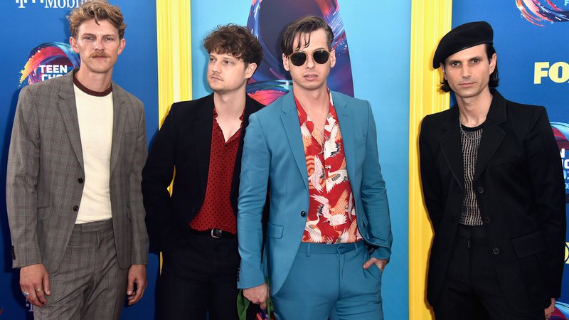 Mark Pontius, Isom Innis, Mark Foster e Sean Cimino  (Foto: Frazer Harrison/Getty Images)