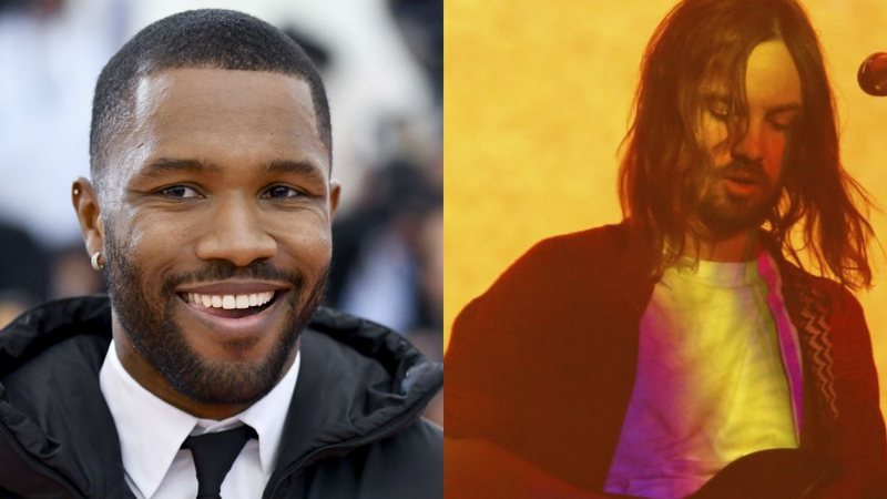 Frank Ocean (Foto: Charles Sykes/Invision/AP) | Kevin Parker, vocalista do Tame Impala (Foto: Jack Plunkett / Invision / AP)