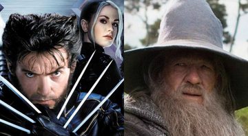 Franquia X-Men (Foto: Divulgação) e Ian McKellen como Gandalf (Foto: Divulgação)