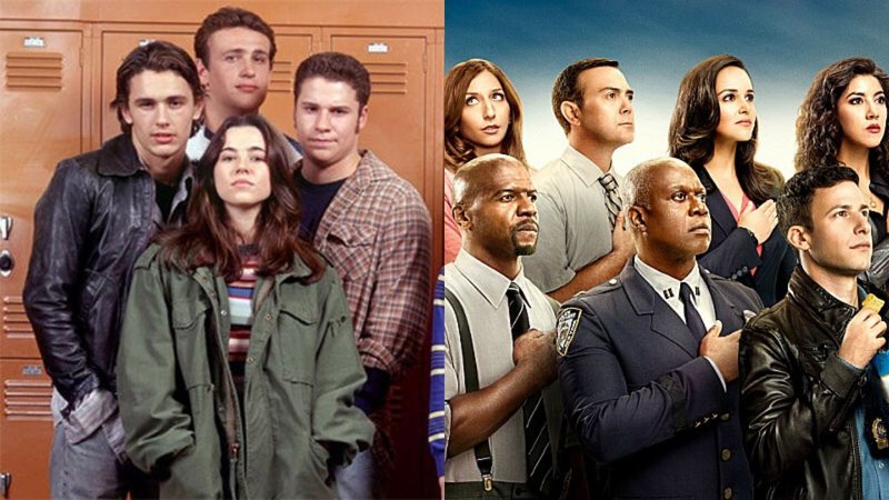 Freaks and Geeks e Brooklyn Nine-Nine (Fotos: Reprodução/Divulgação)