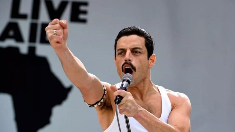 Rami Malek como Freddie Mercury (Foto: Divulgação/ Fox FIlmes)