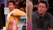 David Schwimmer e Matt LeBlanc em Friends (Foto: Reprodução / NBC)