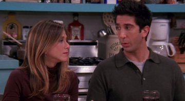 David Schwimmer e Jennifer Aniston em Friends (Foto: Reprodução)