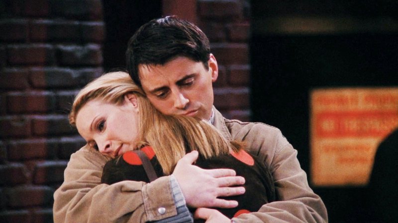 Joey e Phoebe em Friends (Foto: Warner / Reprodução)