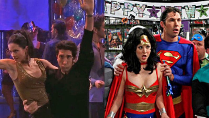 Friends e The Big Bang Theory (Foto 1: Reprodução | Foto 2: Reprodução)