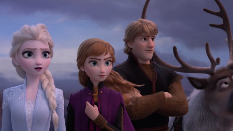 Cena do trailer de Frozen 2 (Foto:Reprodução)