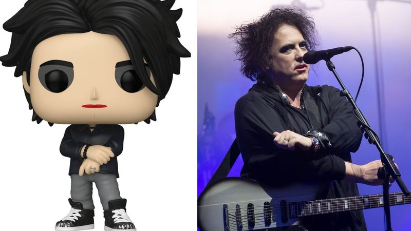 Funko (Foto: Divulgação), Robert Smith (Foto: Getty Images)