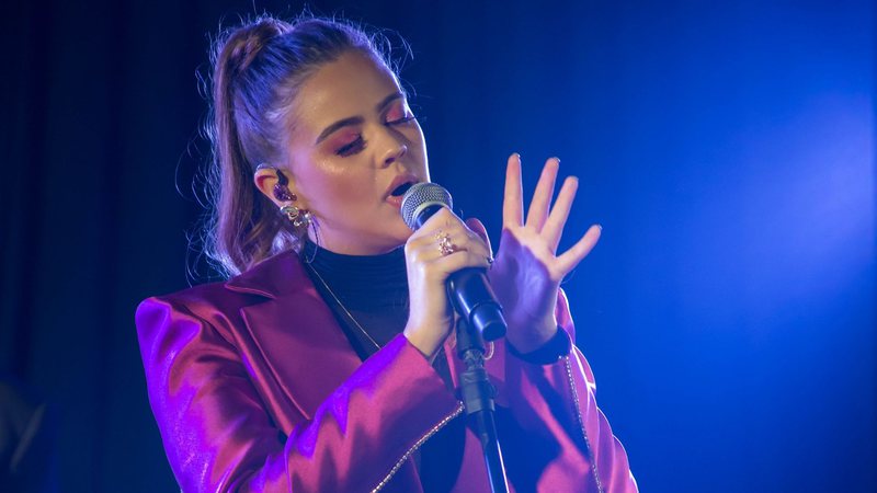 Gabi Saraceni no Blue Note SP (Foto: Paulo Santos / Rolling Stone Brasil)