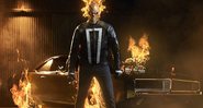 Gabriel Luna como Motoqueiro Fantasma em Agents of Shield (Foto: Reprodução)