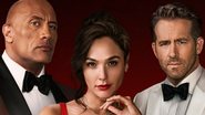 Gal Gadot, Ryan Reynolds e Dwayne Johnson, de Alerta Vermelho (Foto: Reprodução/Twitter)