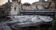 Millenium Falcon na atração Galaxy's Edge em Anaheim, Califórnia (foto: reprodução/ Disney)