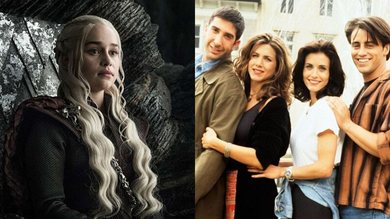 Game of Thrones e Friends (Foto: Reprodução)