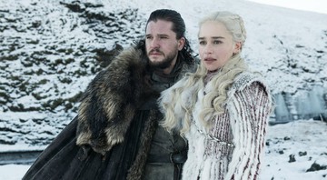 Kit Harington e Emilia Clarke em Game of Thrones (Foto:Reprodução/ HBO)