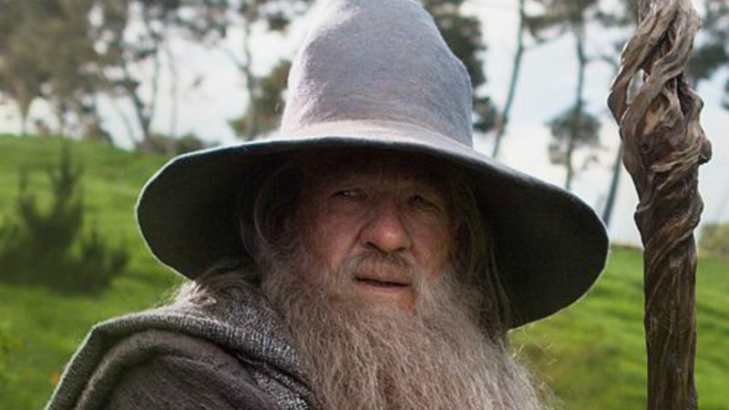 Ian McKellen em O Hobbit (Foto: Reprodução)