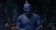 Will Smith como Gênio em Aladdin (Foto:Reprodução)