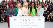 Khadja Nin, Lea Seydoux, Cate Blanchett, Ava DuVernay e Kristen Stewart no Cannes 2018 (Foto: Pascal Le Segretain/Getty Images)