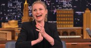 Cameron Diaz no programa do Jimmy Fallon (foto: Getty Images/ Theo Wargon)