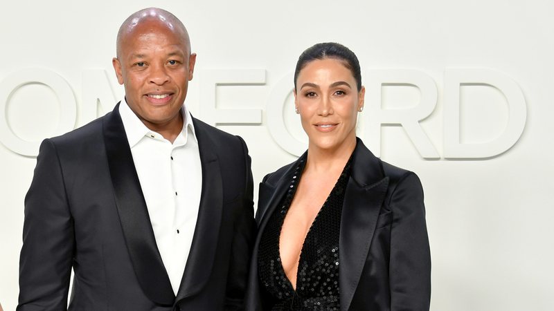 Dr. Dre e Nicole Young (foto: Getty Images/ Amy Sussman)