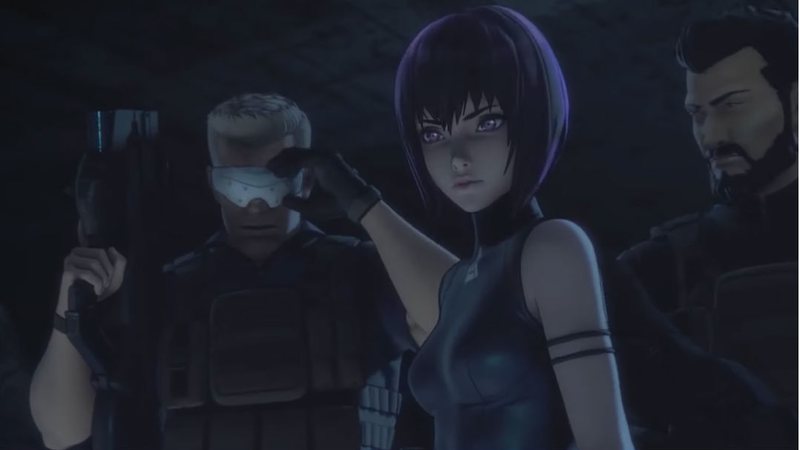 Cena do trailer de Ghost In The Shell SAC 2045 (Foto: Reprodução/Netflix)