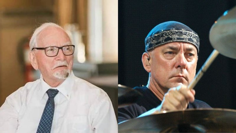 Glen Peart (Foto: reprodução Facebook)/ Neil Peart (Foto: Chris Mckay / MediaPunch / AP Images)