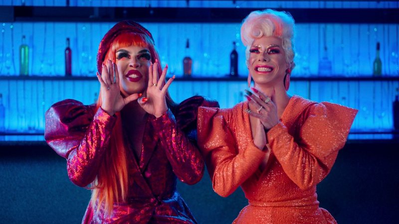 Gloria Groove e Alexia Twister (Foto: Divulgação / Netflix)