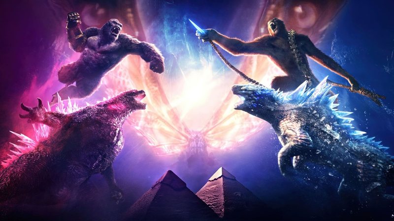 Godzilla e Kong: O Novo Império estreia nos cinemas brasileiros (Foto: Divulgação/Warner Bros. Pictures)