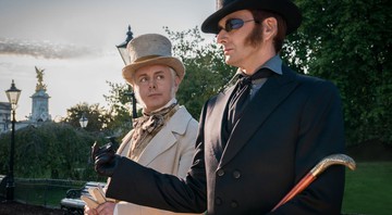 Michael Sheen e David Tennant em Good Omens (Foto: Divulgação)