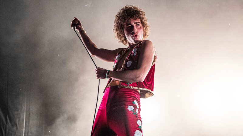 Josh Kiszka, vocalista do Greta Van Fleet (Foto: Amy Harris /  Invision / AP)