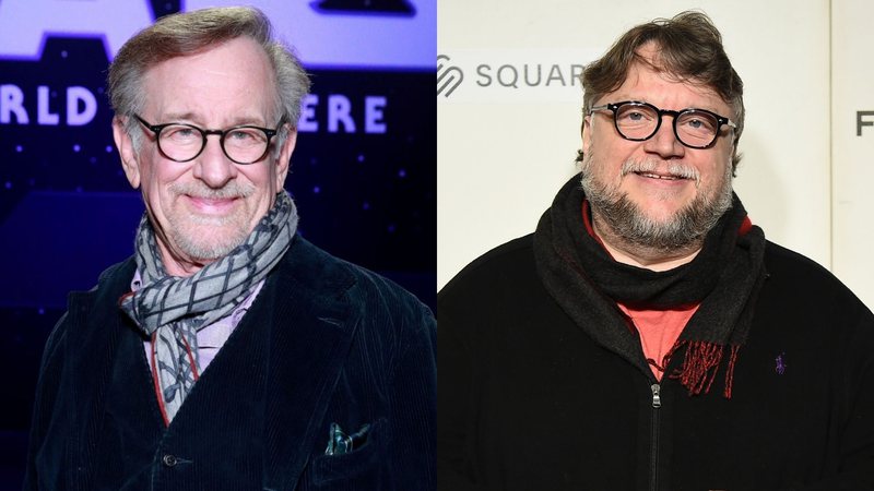 Steven Spielberg (Foto: Rich Fury/Getty Images) e Guillermo del Toro (Foto: Theo Wargo / Getty Images)