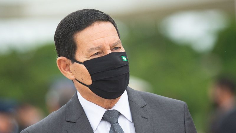 Vice-presidente Hamilton Mourão (Foto: Andressa Anholete/Getty Images)