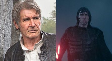 Han Solo (Foto: Reprodução) / Kylo Ren (Foto Reprodução/Lucasfilm)