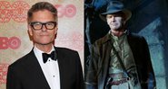 Harry Hamlin e Harrison Ford (Foto 1: Richard Shotwell/Invision/AP/ Foto 2: Divulgação)