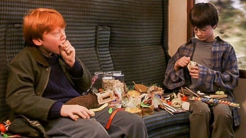 Rony Weasley e Harry Potter (Foto: Reprodução)