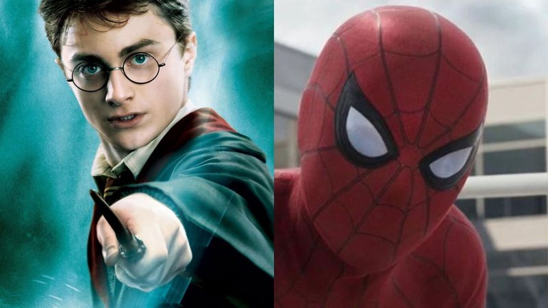 Harry Potter (Foto: Divulgação / Warner Bros.) Homem-Aranha (Foto: Reprodução/Marvel)